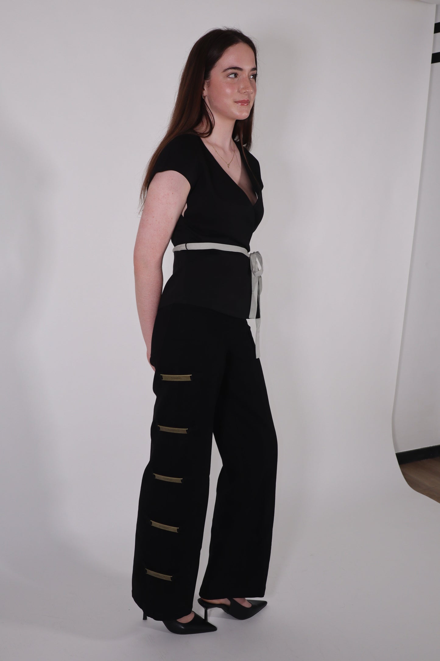 ODETTE SLIDER WIDE-LEG TROUSER