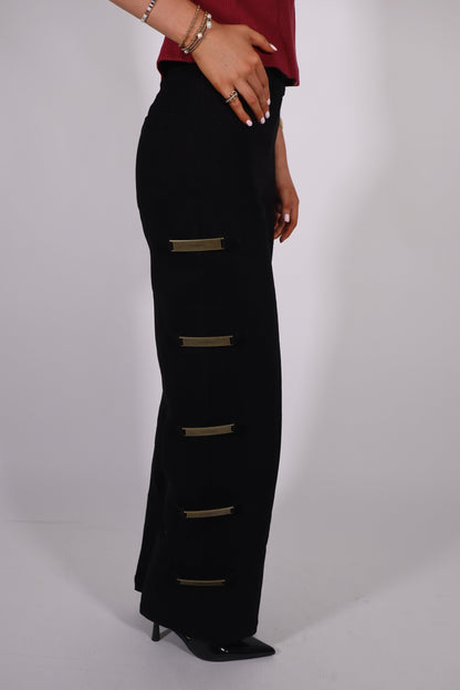 ODETTE SLIDER WIDE-LEG TROUSER